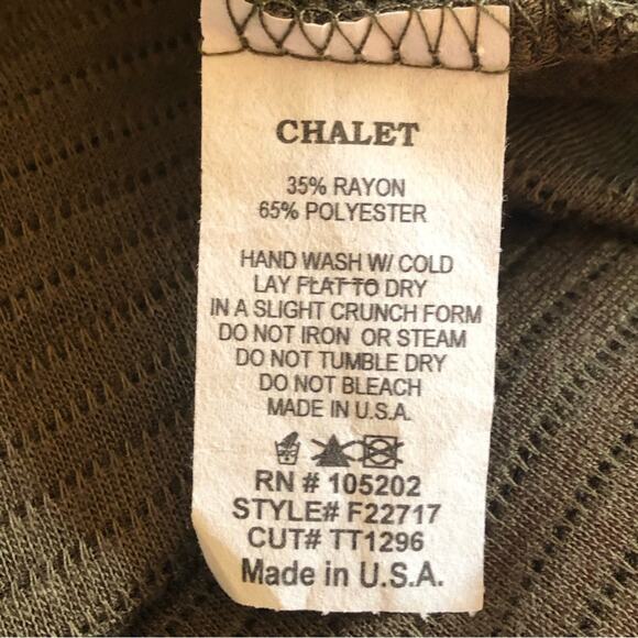 Chalet top sz XL olive green - Picture 4 of 5